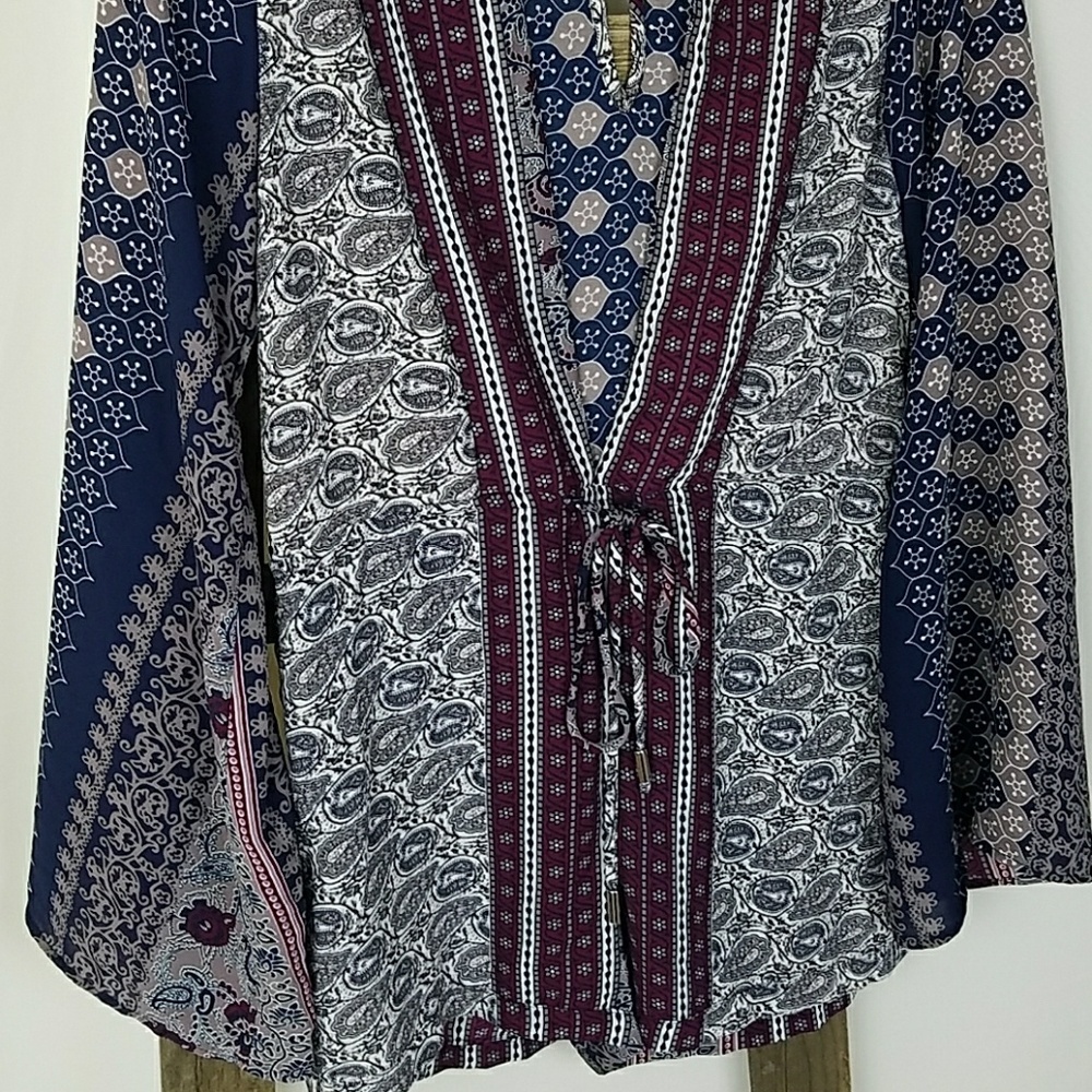 Olivaceous women S long sleeve romper plunge - Picture 2 of 7